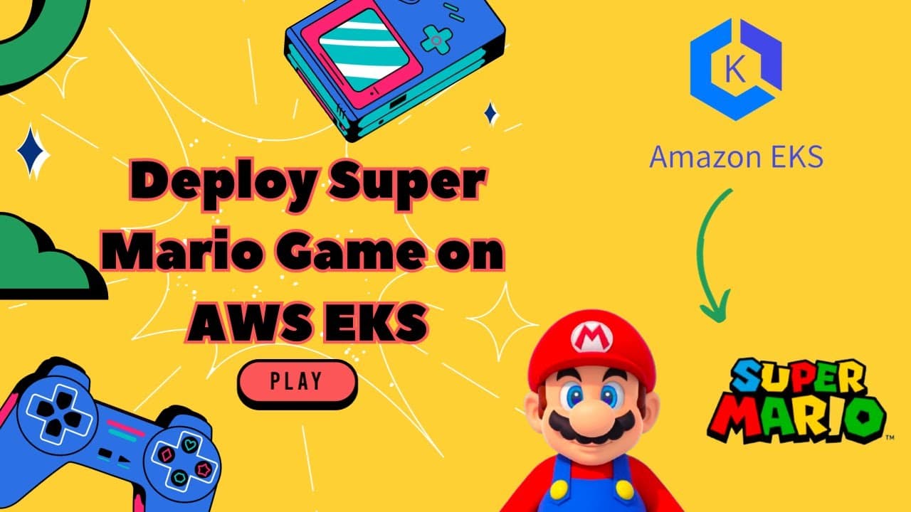Super Mario on Kubernetes using Amazon EKS!